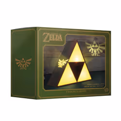 Paladone Tri-Force Figurine lumineuse décorative Noir, Jaune
