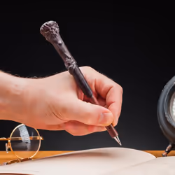 Paladone Harry Potter Wand Pen V2 Noir Stylo à bille 1 pièce(s)
