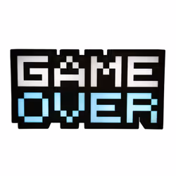 Paladone Game Over Boîte lumineuse Noir, Blanc 1 lampe(s) - Vue supplémentaire 4