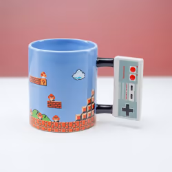 Paladone Nes Controller Shaped Tasse Noir, Bleu, Rouge, Blanc Universel 1 pièce(s)