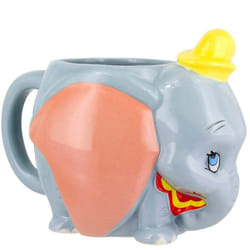 Mug 3D - DISNEY - Dumbo - Gris - Rond - 400ml