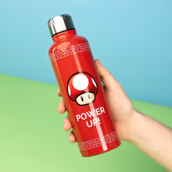 Paladone PP5807NN gourde Utilisation quotidienne 500 ml Acier inoxydable Noir, Rouge, Blanc