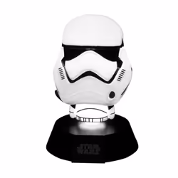 Paladone First Order Stormtrooper Icon Light BDP, Éclairage d’ambiance, Noir, Blanc, Plastique, Chambre à coucher, Chambre d' ...