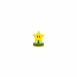 La star de super mario se présente sous le nom de paladone icon lamps pour illuminer notre chambre. cet objet iconique de nin ...