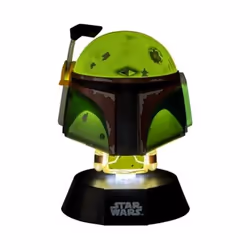 Paladone Bobba Fett Icon Light BDP, Éclairage d’ambiance, Multicolore, Plastique, Salle de bains, Chambre d'enfant, Batterie, ...