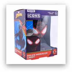 Paladone Miles Morales Icon Light BDP Éclairage d’ambiance