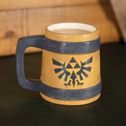 Paladone PP6635NN Tasse Noir, Bois Café 1 pièce