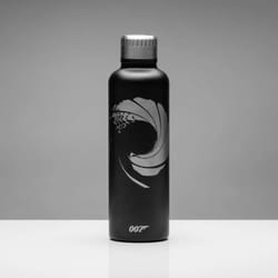 Paladone PP6663JB gourde Utilisation quotidienne, Fitness, Randonnée, Sports 450 ml Acier inoxydable Noir, Gris