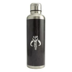 Paladone PP7361MAN gourde Utilisation quotidienne 500 ml Métal Noir, Acier inoxydable