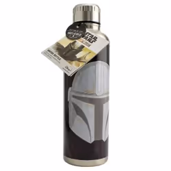 Paladone PP7361MAN gourde Utilisation quotidienne 500 ml Métal Noir, Acier inoxydable