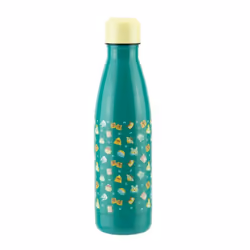Paladone Animal Crossing Metal Water Bottle Utilisation quotidienne 460 ml Acier inoxydable Couleur aqua