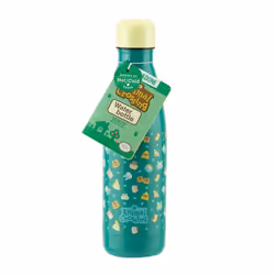 Paladone Animal Crossing Metal Water Bottle Utilisation quotidienne 460 ml Acier inoxydable Couleur aqua