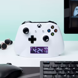 Paladone XBOX Réveil numérique Blanc
