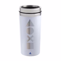 Mug isotherme - Playstation 5 - Blanc - Acier - Voyage - Adulte