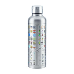 Paladone Minecraft Metal Water Bottle Utilisation quotidienne 500 ml Acier inoxydable