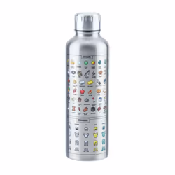 Paladone Minecraft Metal Water Bottle Utilisation quotidienne 500 ml Acier inoxydable
