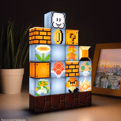 Lampe - Super Mario - Super Mario Bros Build A Level Light