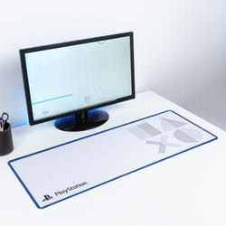 Paladone PP8816PS tapis de souris Tapis de souris de jeu Bleu, Blanc