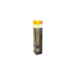 Paladone - minecraft lampe torche 2 modes d'éclairage 2 modes d'utilisation fonctionnement à piles PP9202MCF