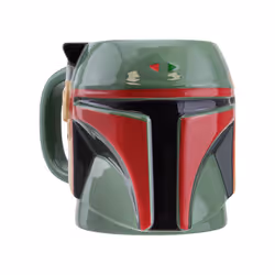 Paladone Boba Fett, Unique, 0,65 L, Multicolore, Vitrocéramique, Mug, Universel