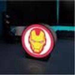 Boîte lumineuse - PALADONE - Iron Man - 13 cm - LED - Rouge