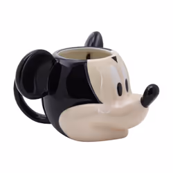 Paladone Mickey Shaped Mug Tasse Noir, Crème Universel 1 pièce(s)
