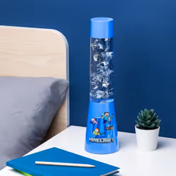 Paladone Minecraft Flow Lamp lampe de table Bleu