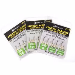 Hameçon à cheveux Korum avec élastique (x5)