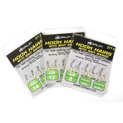Hameçon à cheveux Korum avec élastique (x5)