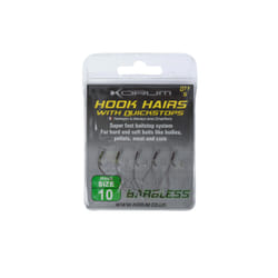 Hameçon à cheveux Korum avec Quickstops (x5)