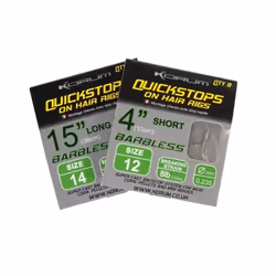 Bas de ligne à cheveu Quickstop Korum 10cm