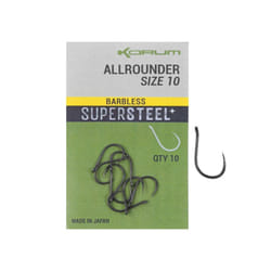 Hameçons Korum allrounder barbless 10x10