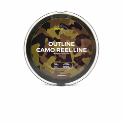 Nylon de pêche Avid Outline camo reel line 15lb 1000 m