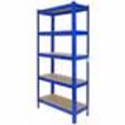 Rayonnage de Stockage - Monster Racking - T-Rax - 5 Niveaux - Acier - Bleu