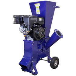 Broyeur de Branches T-Mech - Déchiqueteuse de Feuilles darbre Thermique 420cc 15CV - Capacité de Coupe 102mm