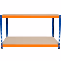 Transformez votre garage en un espace de travail ultra-efficace avec cet établi robuste. Conçu avec un cadre en acier résista ...
