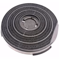 Filtre charbon rond type 34 255mm 290g (à l'unité) pour hotte WHIRLPOOL, ROSIERES, ARISTON HOTPOINT, SCHOLTES, BAUKNECHT, IGN ...