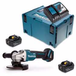 Meuleuse portative Makita à démarrage progressif et moteur BL performant - DGA506RMJ La meuleuse Makita DGA506RMJ est l'outil ...
