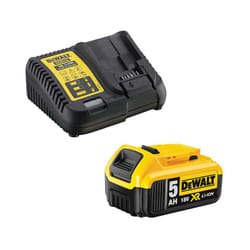 Dewalt - Pack énergie 18V xr Li-Ion (1x 5.0 ah) avec chargeur rapide DCB184DCB115