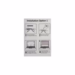 Origin Storage OSFDT2WPI23.8WL filtre anti-reflets pour écran et filtre de confidentialité 60,5 cm (23.8") Moniteur/ordinateur portable Filtre de confidentialité sans bords pour ordinateur - Vue supplémentaire 3