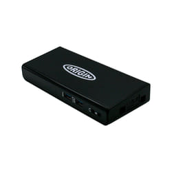 Origin Storage H1L08AA-OS station d'accueil USB 3.2 Gen 1 (3.1 Gen 1) Type-A Noir