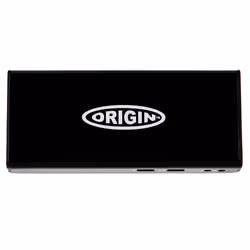 Origin Storage H1L08AA-OS station d'accueil USB 3.2 Gen 1 (3.1 Gen 1) Type-A Noir