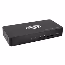 Origin Storage OSDOCK-T4K15 station d'accueil USB 3.2 Gen 1 (3.1 Gen 1) Type-A + Type-C Noir - Vue supplémentaire 2