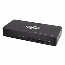 Origin Storage OSDOCK-T4K15 station d'accueil USB 3.2 Gen 1 (3.1 Gen 1) Type-A + Type-C Noir - Vue supplémentaire 3