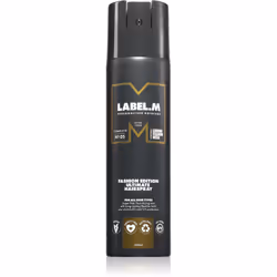 La laque pour cheveux label.m Fashion Edition fixe votre coiffure pour une longue période et assure ainsi un contrôle optimal ...