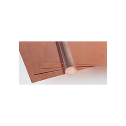 Rs Pro - Barre plate Cuivre, l. 25mm h. 10mm, l 1m ( Prix pour Lot de 2 )