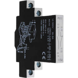 Rs Pro - Contact auxiliaire 2 contacts 1 n/f + 1 n/o Montage rail din ( Prix pour 1 )