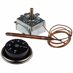 Thermostat capillaire RS Pro SPDT 16 A, réinitialisation automatiqueLa régulation des températures est simple avec ce thermos ...