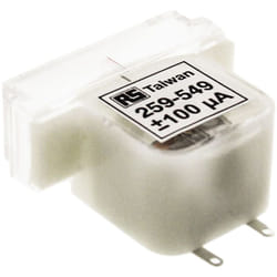 Ampèremètre analogique de panneau RS PRO, Echelle 100µA 50mm ( Prix pour 1 )