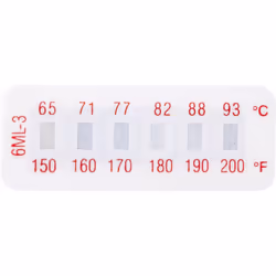 Sensibilité minimale de température = 65°C Sensibilité maximum de la température = 93°C Nombre de niveaux de températures = 6 ...